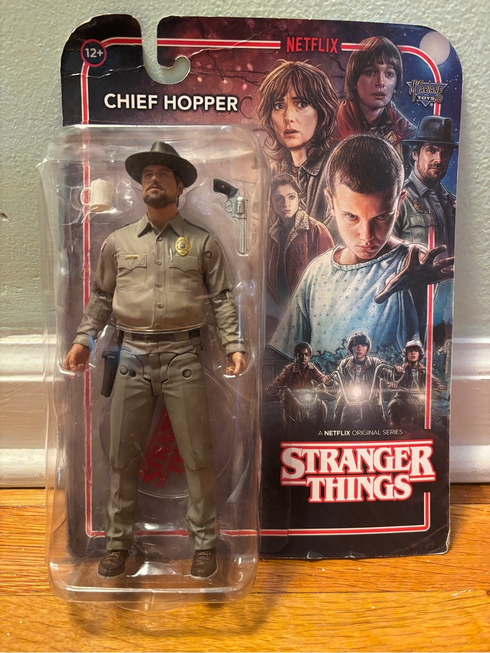 Netflix Stranger Things Chief Hopper Action Figure - Tan & Brown